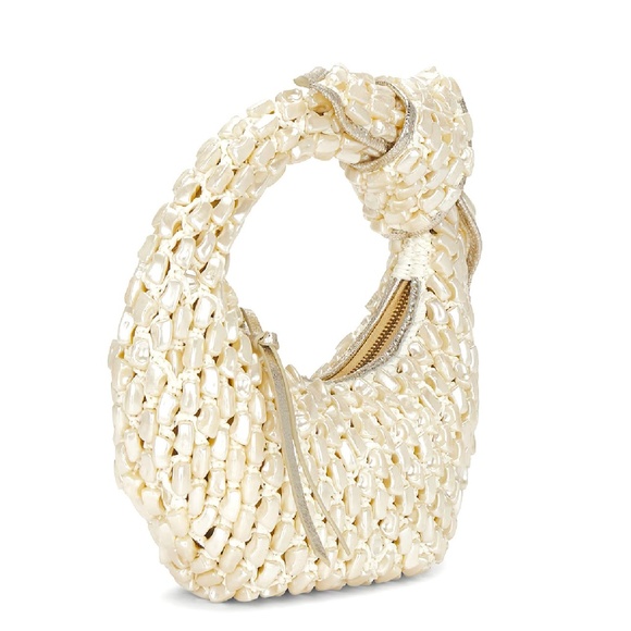 Poolside The Josie Knotted Top Handle Pearl Bag - Picture 10 of 16